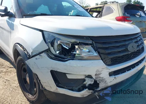 2017 Ford Police Interceptor из США, поврежденный, VIN 1FM5K8AR0HGD07517